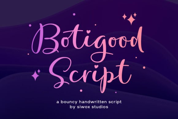 Botigood Script: A Designer’s Font for Elegant Branding and Creative Typography