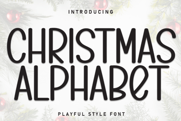 Christmas Alphabet Font: A Designer’s Tool for Festive Digital Identity
