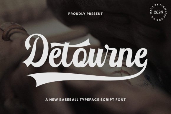 Detourne: How a Retro Baseball Font Strengthened Our Campaign Visuals