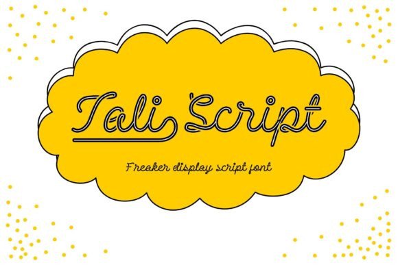 Elevate Your Craft with Tali Script Font