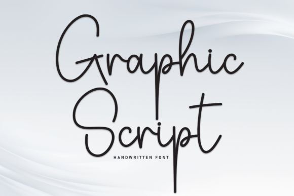 Graphic Script Font: Stylish Elegance for Small Business Branding