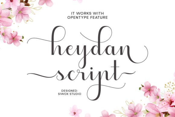Heydan Script: A Fresh Typeface for Elegant Editorial Design