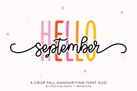 How Hello September Duo Elevates Campaign Typography with Style and Clarity