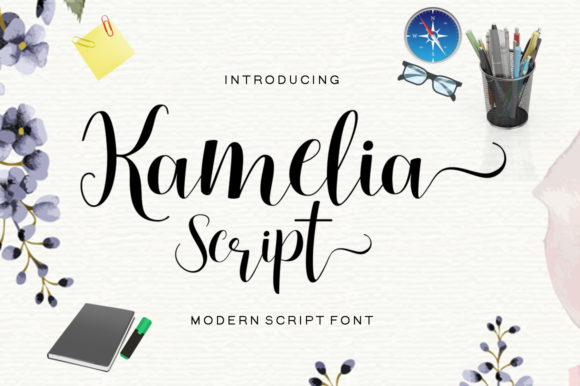 Kamelia Script: A Modern Typeface for Polished Branding