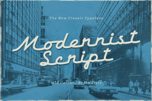 Modernist Script: A Mid-Century Typeface for Thoughtful Editorial Design