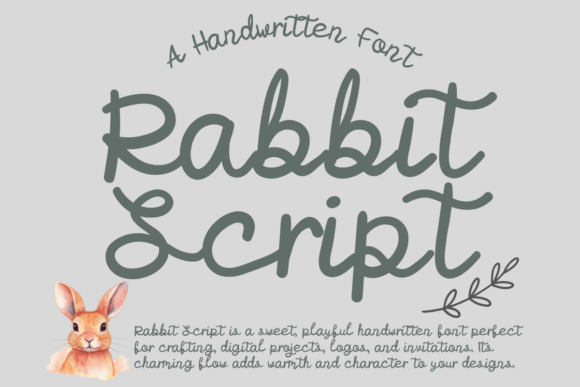 Rabbit Script Font: A Business Owner’s Secret for Polished Branding