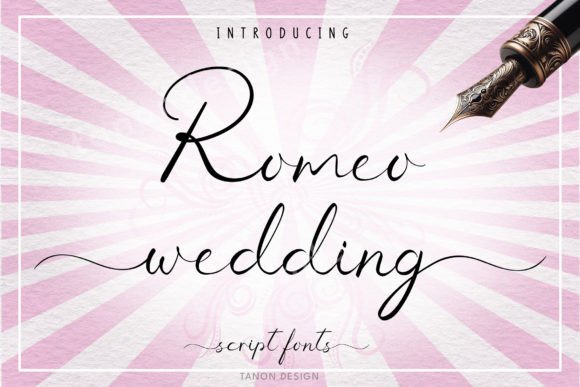 Romeo Wedding: A Handwritten Script Font for Makers and Creative Sellers