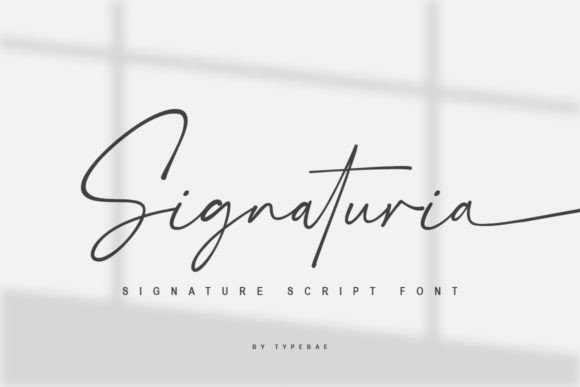 Signaturia: A Signature Font That Elevates Your Brand’s Visual Identity