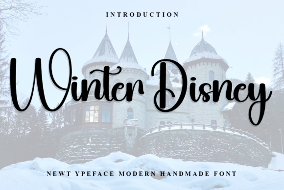 Winter Disney Font: A Soft Touch for Editorial Elegance